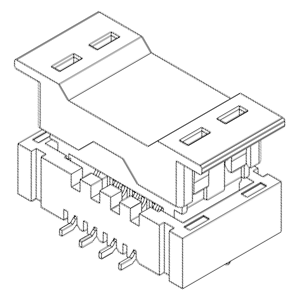 Board to Board Connectors IMSA-9855B-08Y925