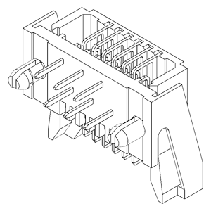 Board to Board Connectors IMSA-9890B-06B-T