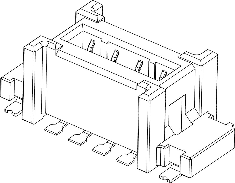 Board to Board Connectors IMSA-10127S-08Y900