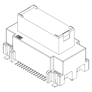 Board to Board Connectors IMSA-10128B-30D-GFN4