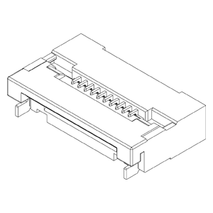 FPC / FFC Connectors IMSA-12003S-10B-GFN4