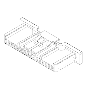 I / O Connectors IMSA-13103S-16B-NP