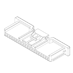 I / O Connectors IMSA-13103S-20B-NP