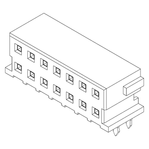 Board to Board Connectors IMSA-9111S-14L