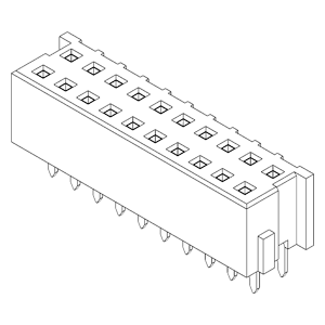 Board to Board Connectors IMSA-9111S-20