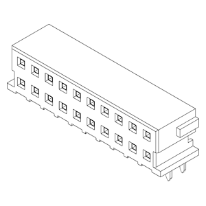 Board to Board Connectors IMSA-9111S-20L