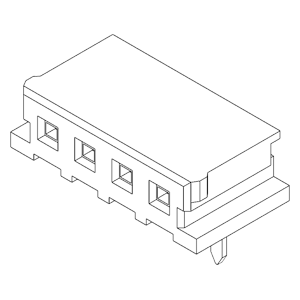 Board to Board Connectors IMSA-9115S-04L