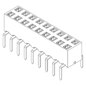 Socket Connectors IMSA-9162S-18Z908