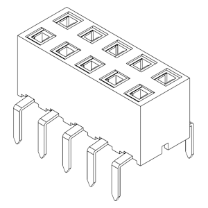 Socket Connectors IMSA-9162S-10C-T