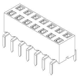 Socket Connectors IMSA-9162S-14Z901