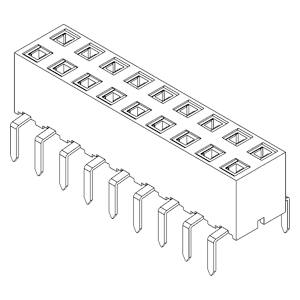 Socket Connectors IMSA-9162S-18C-T