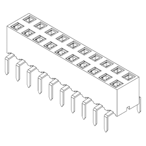 Socket Connectors IMSA-9162S-20C-T