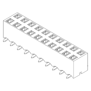 Socket Connectors IMSA-9162S-20Z904