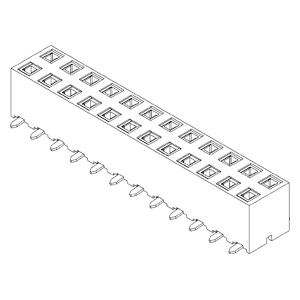 Socket Connectors IMSA-9162S-24Z904