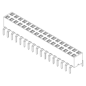 Socket Connectors IMSA-9162S-34C-T