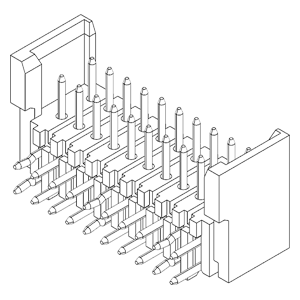 Board to Board Connectors IMSA-9184B-20A-PT1