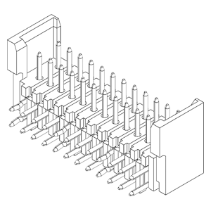 Board to Board Connectors IMSA-9184B-24A-PT1