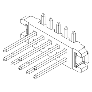 Pin Header Connectors IMSA-13014B-10Y901