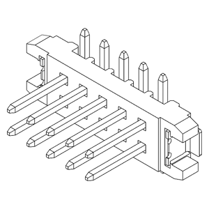 Pin Header Connectors IMSA-13014B-10Y902