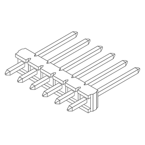 Pin Header Connectors IMSA-13017B-1-06Z901