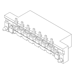 Socket Connectors IMSA-9242S-07B-TM2