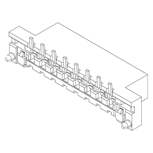 Socket Connectors IMSA-9242S-08Y910