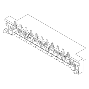 Socket Connectors IMSA-9242S-11B-TM2