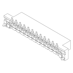 Socket Connectors IMSA-9242S-12B-TM2