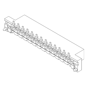 Socket Connectors IMSA-9242S-13B-TM2