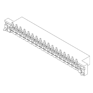 Socket Connectors IMSA-9242S-17B-TM2