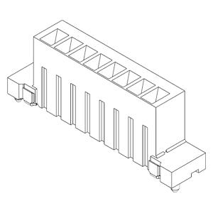 Socket Connectors IMSA-9257S-08H-TM1