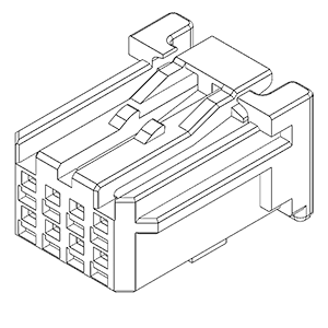 I / O Connectors IMSA-13065S-2-08Y500