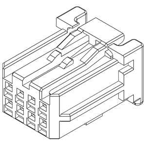 I / O Connectors IMSA-13065S-2-08B