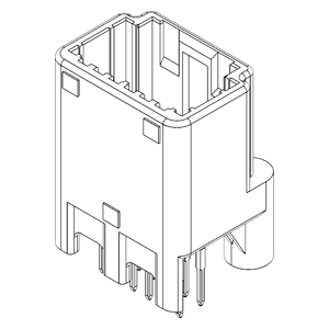 I / O Connectors IMSA-9491B-12A-TW