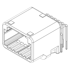 I / O Connectors IMSA-9491B-12B-TW