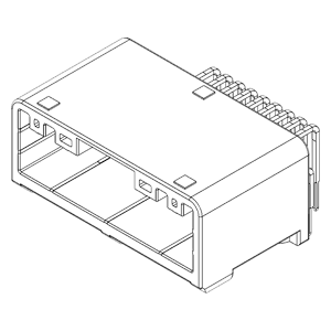 I / O Connectors IMSA-9491B-20F-TW