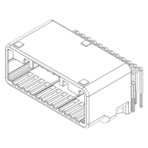 I / O Connectors IMSA-9491B-24Y509