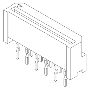 FPC / FFC Connectors IMSA-9604S-11C-Sn Reflow