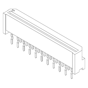 FPC / FFC Connectors IMSA-9604S-21C-Sn Reflow