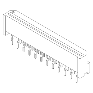 FPC / FFC Connectors IMSA-9604S-23C-Sn Reflow