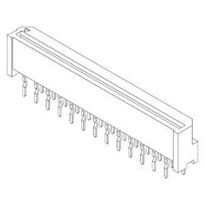 FPC / FFC Connectors IMSA-9604S-26C-Sn Reflow