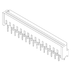 FPC / FFC Connectors IMSA-9604S-27C-Sn Reflow