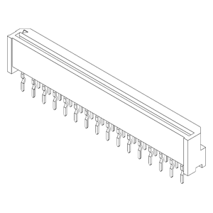 FPC / FFC Connectors IMSA-9604S-31C-Sn Reflow