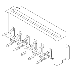 FPC / FFC Connectors IMSA-9604S-11F-Sn Reflow