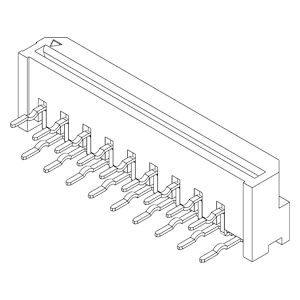 FPC / FFC Connectors IMSA-9604S-18F-Sn Reflow