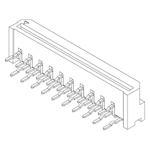 FPC / FFC Connectors IMSA-9604S-20F-Sn Reflow