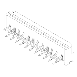 FPC / FFC Connectors IMSA-9604S-23F-Sn Reflow