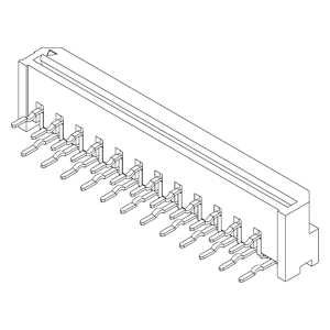 FPC / FFC Connectors IMSA-9604S-24F-Sn Reflow