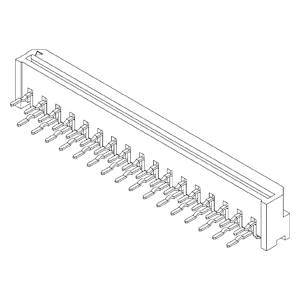 FPC / FFC Connectors IMSA-9604S-33F-Sn Reflow