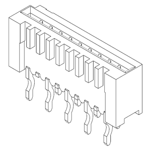 FPC / FFC Connectors IMSA-9610S-09A-TR